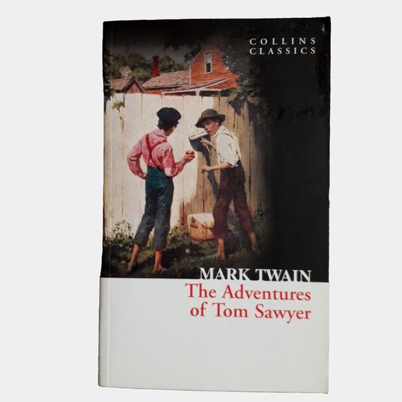 The Adventures Of Tom Sawyer By Mark Twain Collins Classics Paperback - Picture 1 of 11